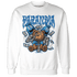 Industrial Blue 4s Sweatshirt Match Paranoia Money BER - NastyJamz