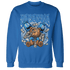 Industrial Blue 4s Sweatshirt Match Paranoia Money BER - NastyJamz