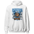 Industrial Blue 4s Hoodie Match Paranoia Money BER - NastyJamz