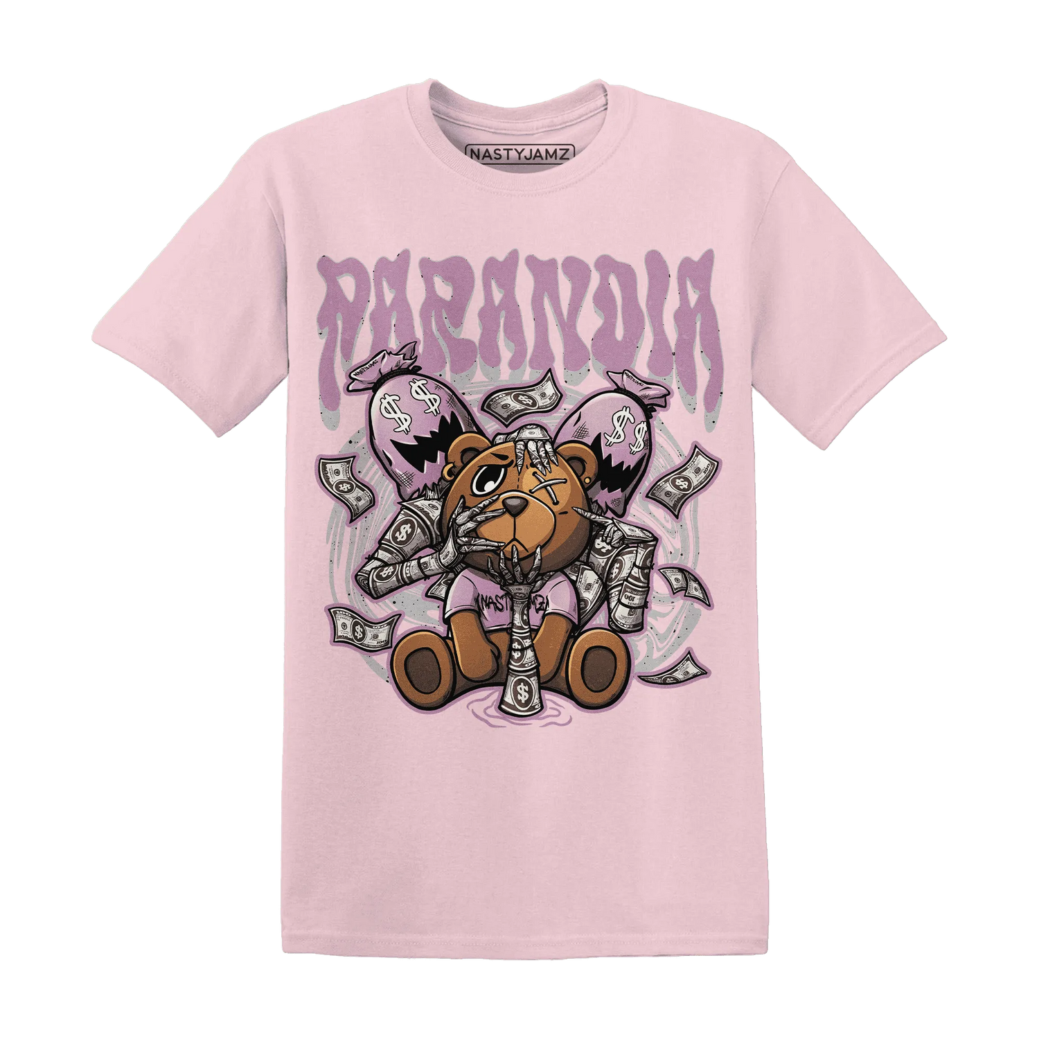 Orchid-Neutral-Grey-Black-White-4s-NastyJamz-T-Shirt-Match-Paranoia-Money-BER