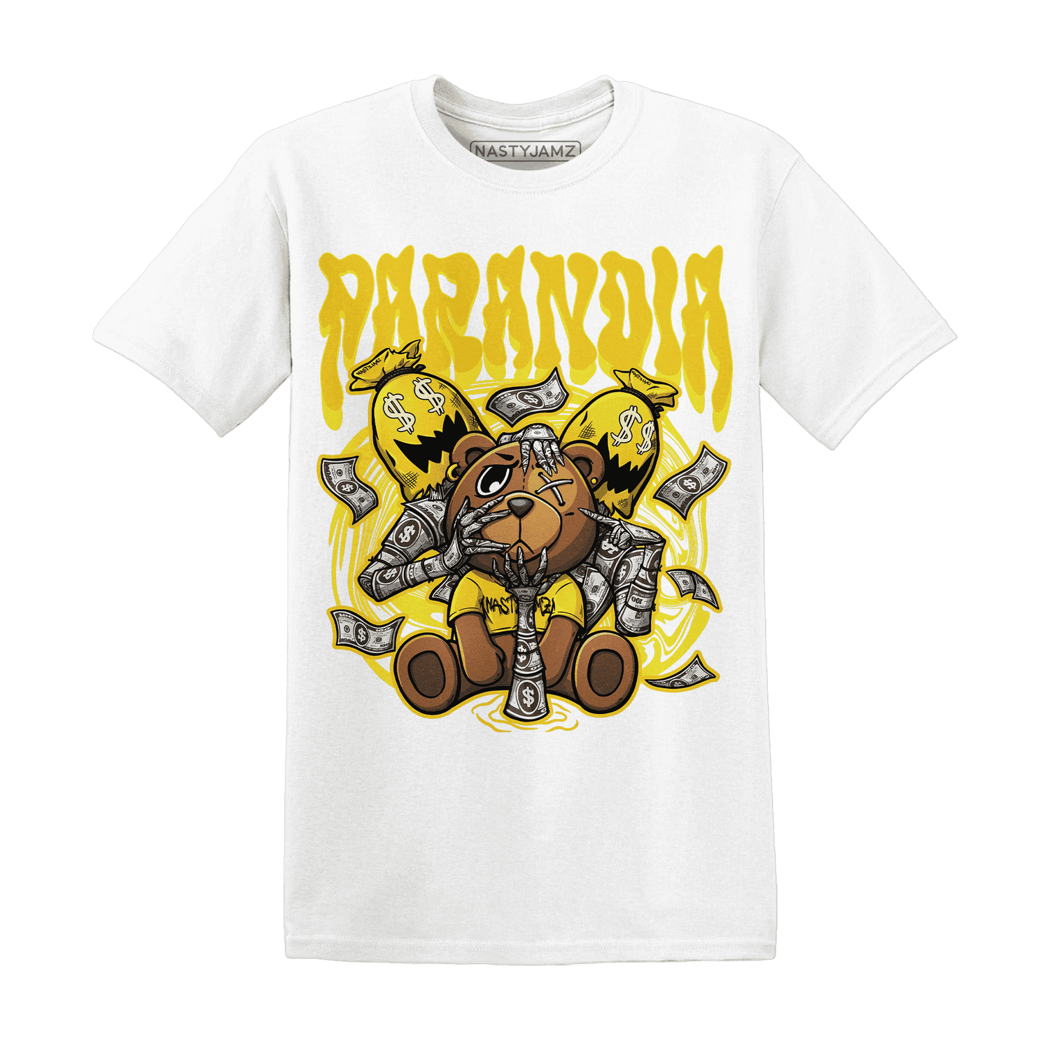 Vivid Sulfur 4s T Shirt Match Paranoia Money BER - NastyJamz