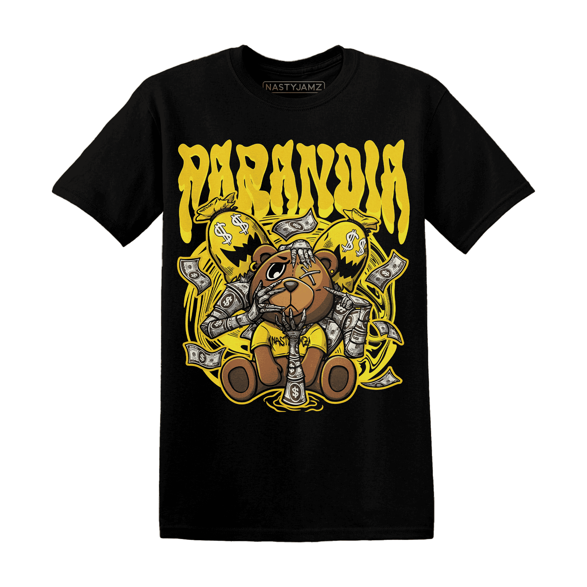 Vivid Sulfur 4s T Shirt Match Paranoia Money BER - NastyJamz