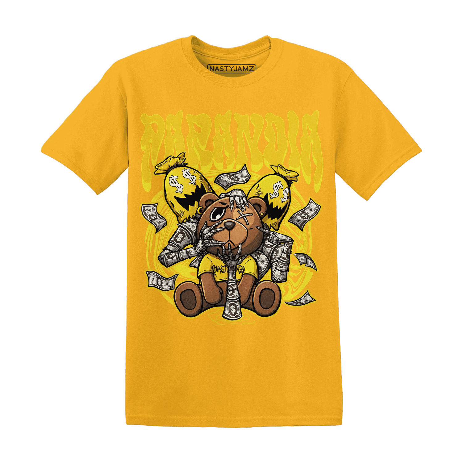Vivid Sulfur 4s T Shirt Match Paranoia Money BER - NastyJamz