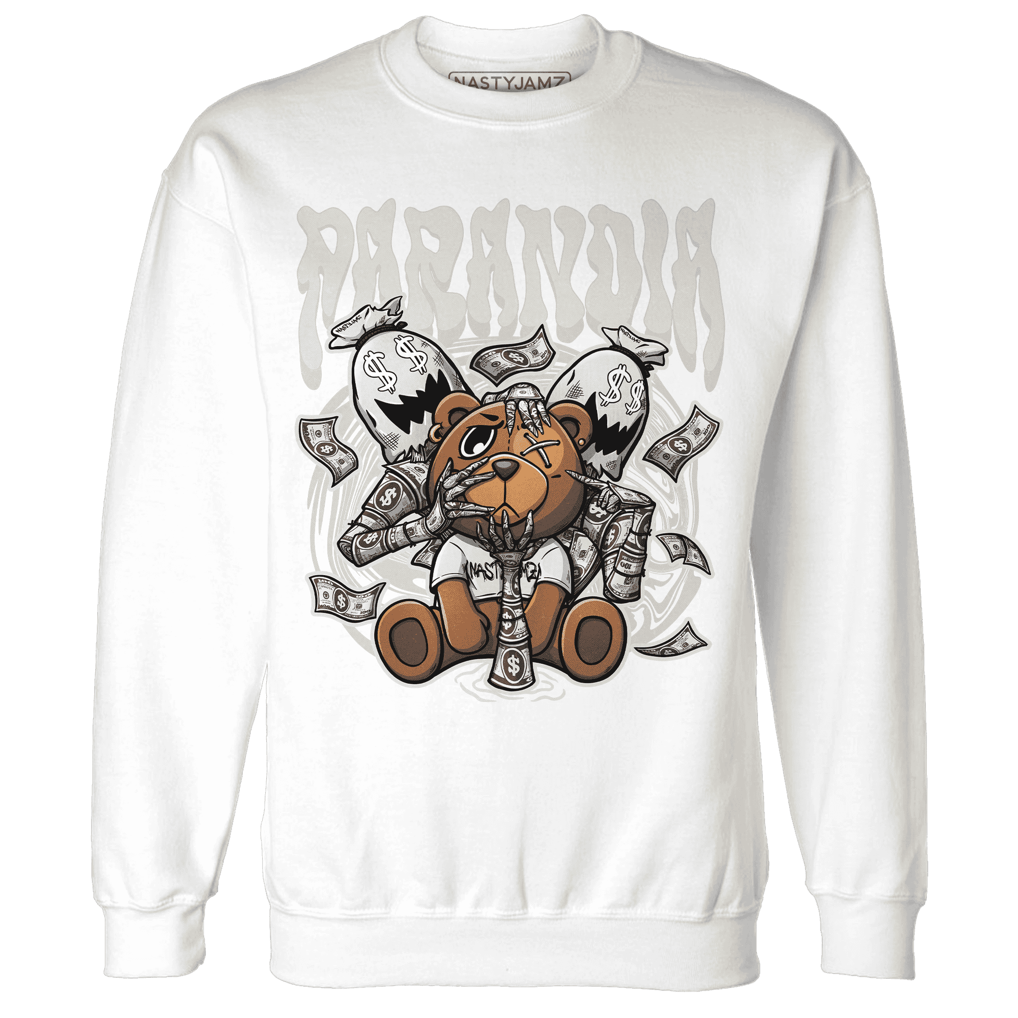 SE Sail 5s Sweatshirt Match Paranoia Money BER - NastyJamz