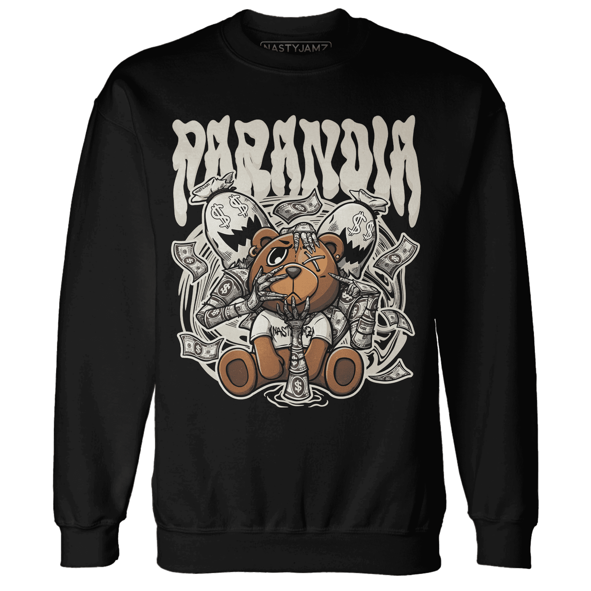 SE Sail 5s Sweatshirt Match Paranoia Money BER - NastyJamz