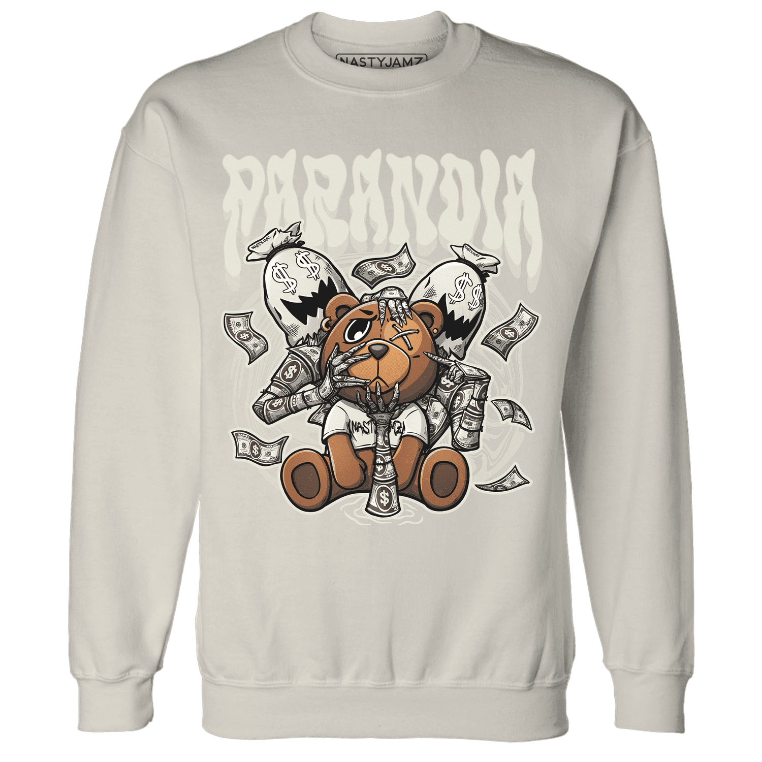 SE Sail 5s Sweatshirt Match Paranoia Money BER - NastyJamz