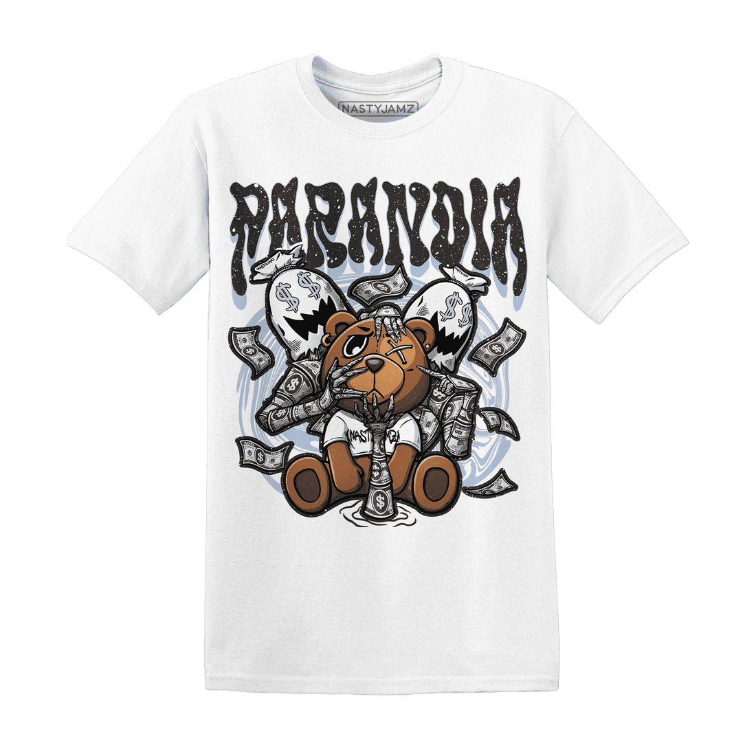 Reverse Oreo 6s T Shirt Match Paranoia Money BER - NastyJamz