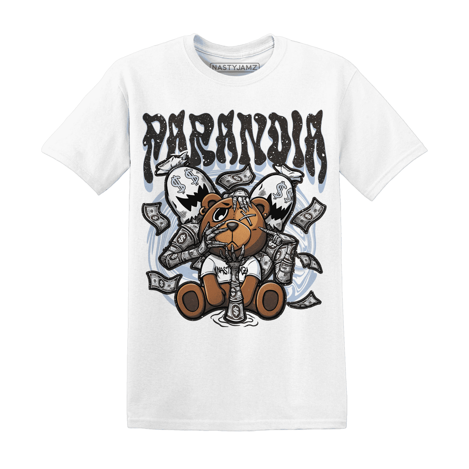 Reverse Oreo 6s T Shirt Match Paranoia Money BER - NastyJamz