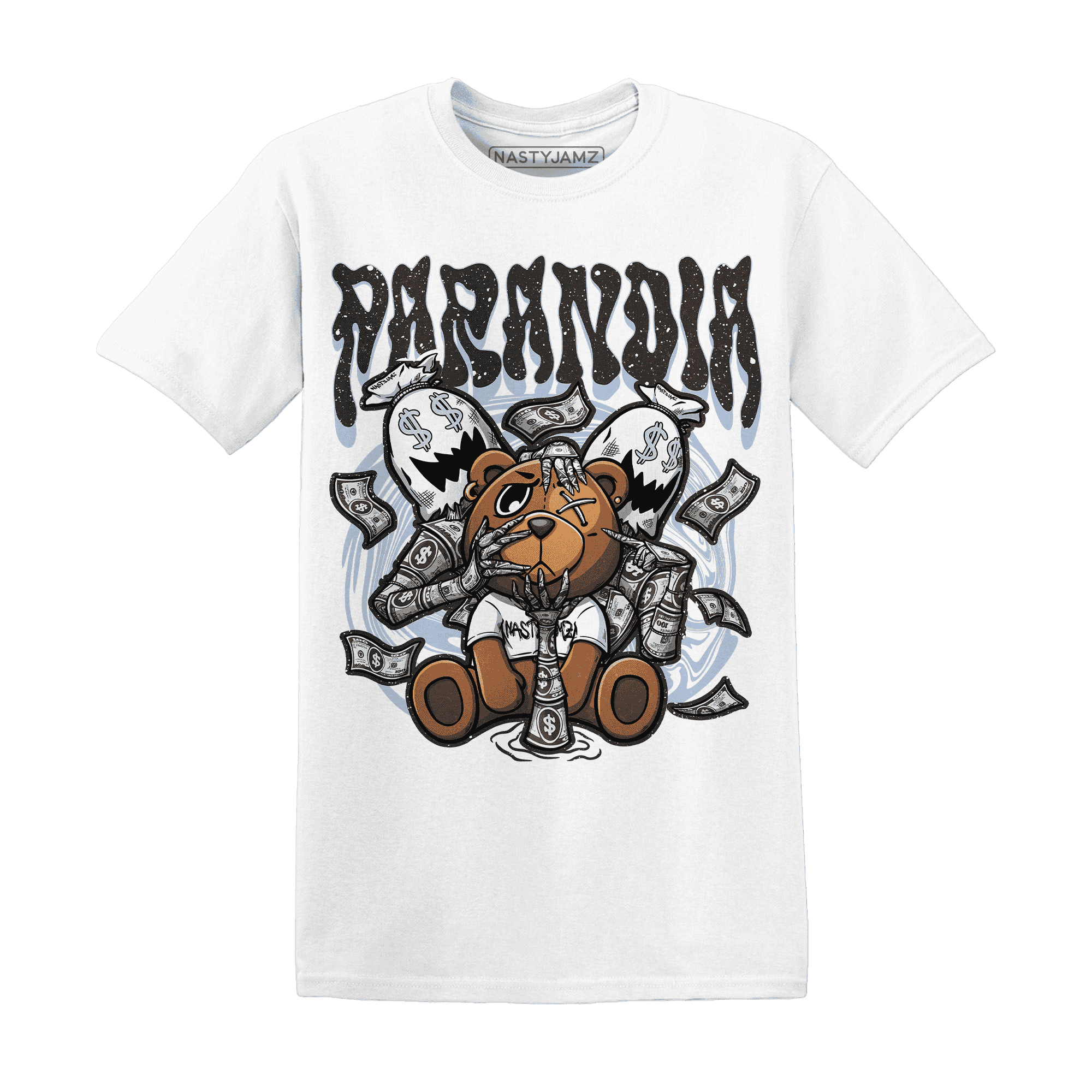 Reverse Oreo 6s T Shirt Match Paranoia Money BER - NastyJamz