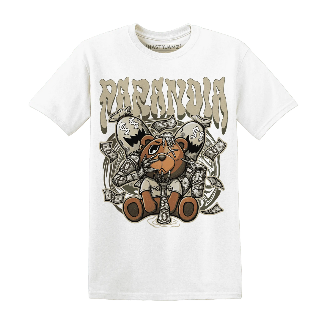 AM-1-Essential-Premium-NastyJamz-T-Shirt-Match-Paranoia-Money-BER