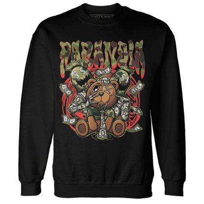AM-90-Dark-Sage-Solar-Red-NastyJamz-Sweatshirt-Match-Paranoia-Money-BER