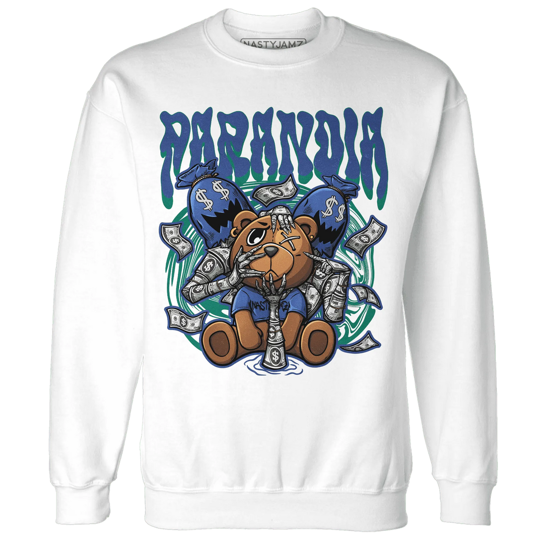 Dunk-Hyper-Royal-Malachite-NastyJamz-Sweatshirt-Match-Paranoia-Money-BER