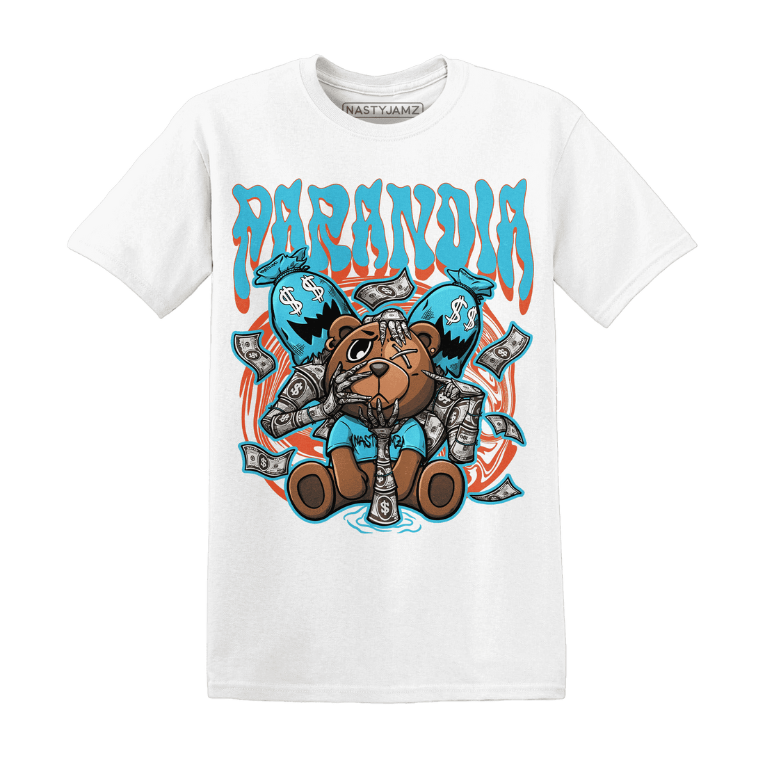 Dunk Low Dolphins T Shirt Match Paranoia Money BER - NastyJamz