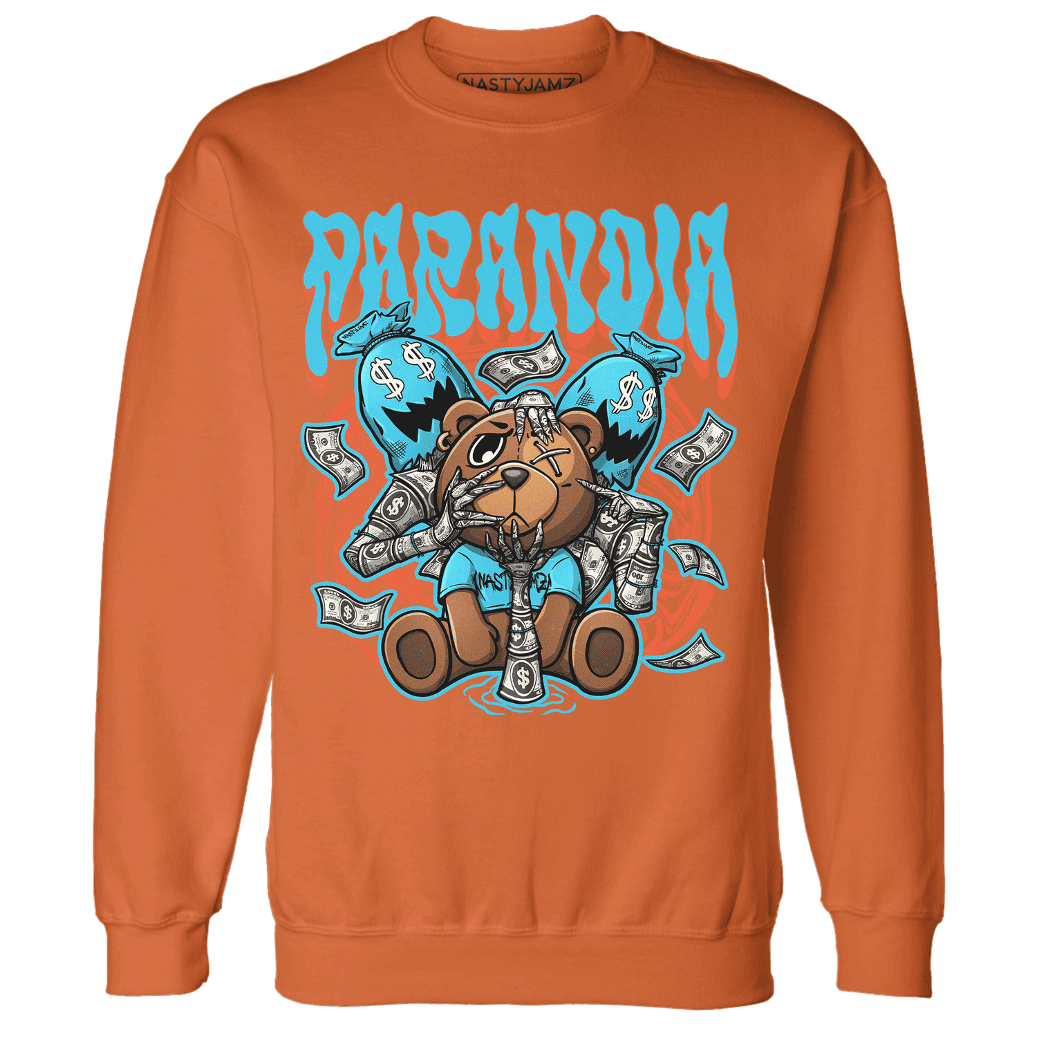 Dunk Low Dolphins Sweatshirt Match Paranoia Money BER - NastyJamz