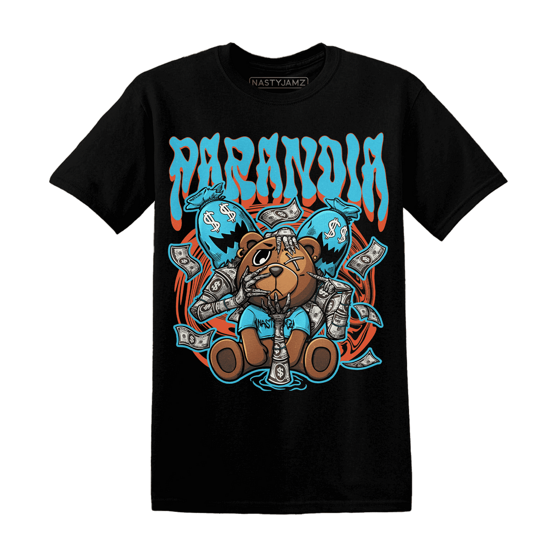Dunk Low Dolphins T Shirt Match Paranoia Money BER - NastyJamz
