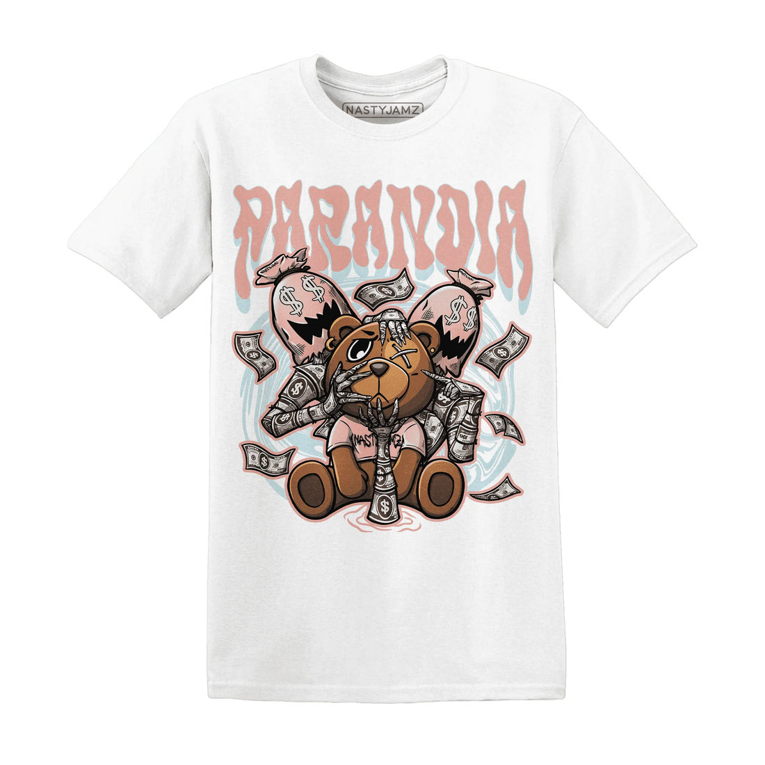 Dunk-Low-Glacier-Blue-Arctic-Orange-NastyJamz-T-Shirt-Match-Paranoia-Money-BER
