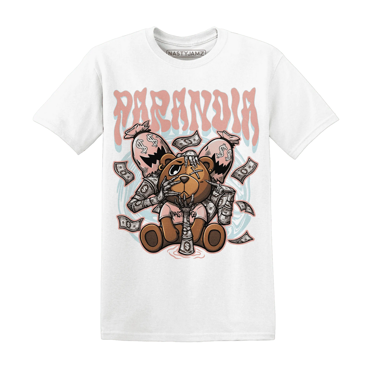 Dunk-Low-Glacier-Blue-Arctic-Orange-NastyJamz-T-Shirt-Match-Paranoia-Money-BER