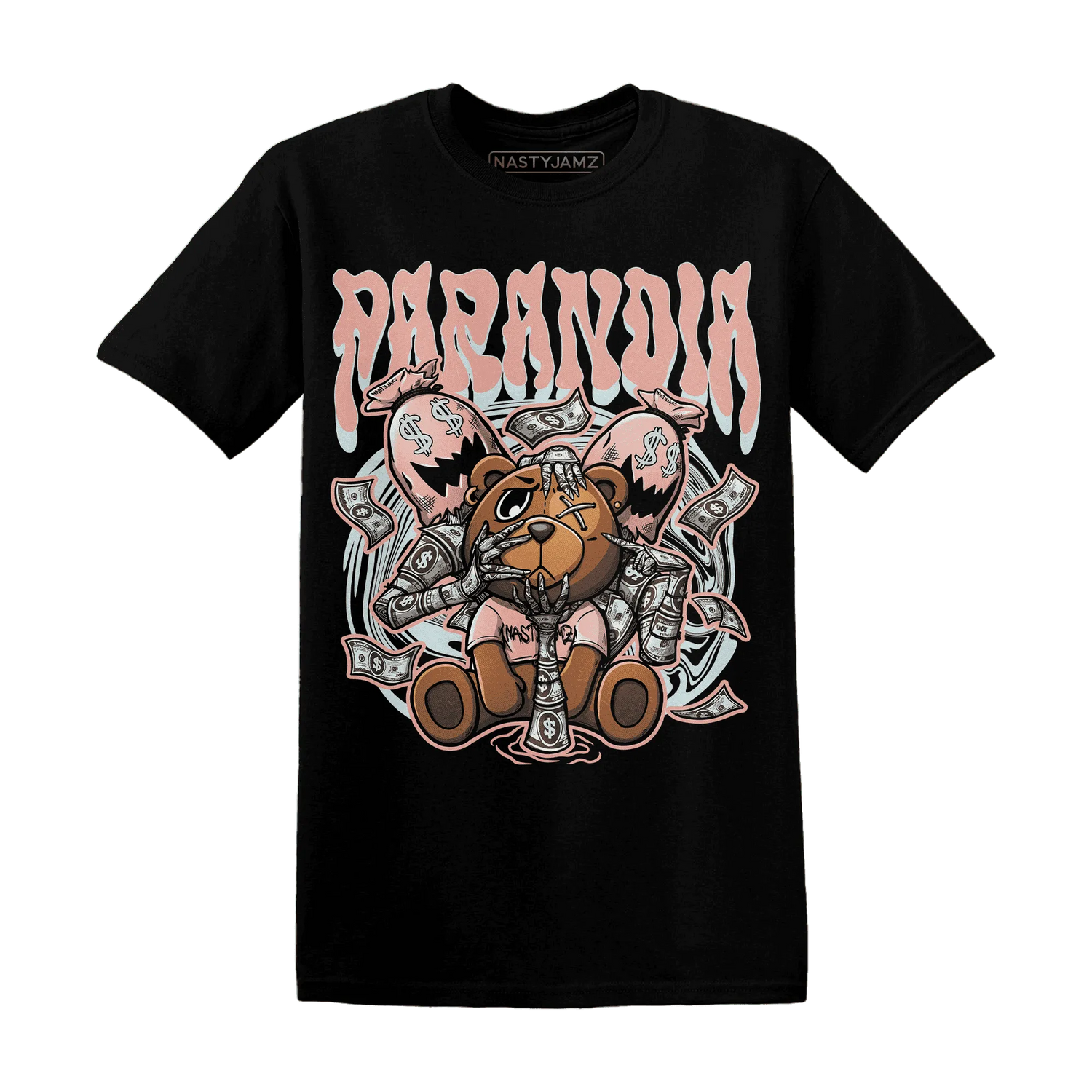 Dunk-Low-Glacier-Blue-Arctic-Orange-NastyJamz-T-Shirt-Match-Paranoia-Money-BER