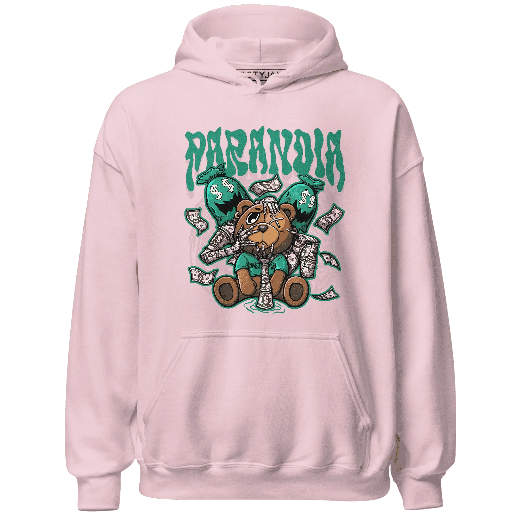NastyJamz-Dunk-Pink-Malachite-Medium-Soft-Low-Sail-Hoodie-Match-Paranoia-Money-BER