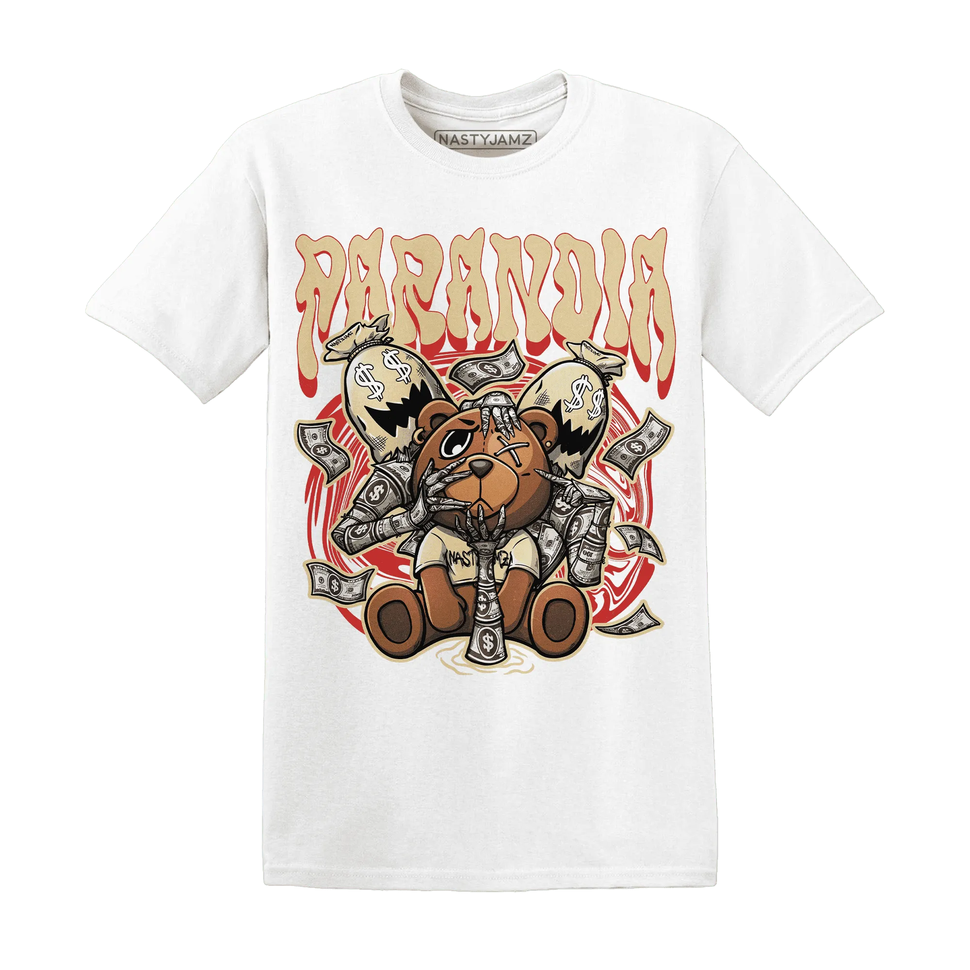 Dunk-Strawberry-Waffle-NastyJamz-T-Shirt-Match-Paranoia-Money-BER