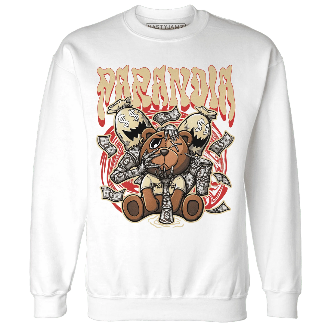 Dunk-Strawberry-Waffle-NastyJamz-Sweatshirt-Match-Paranoia-Money-BER