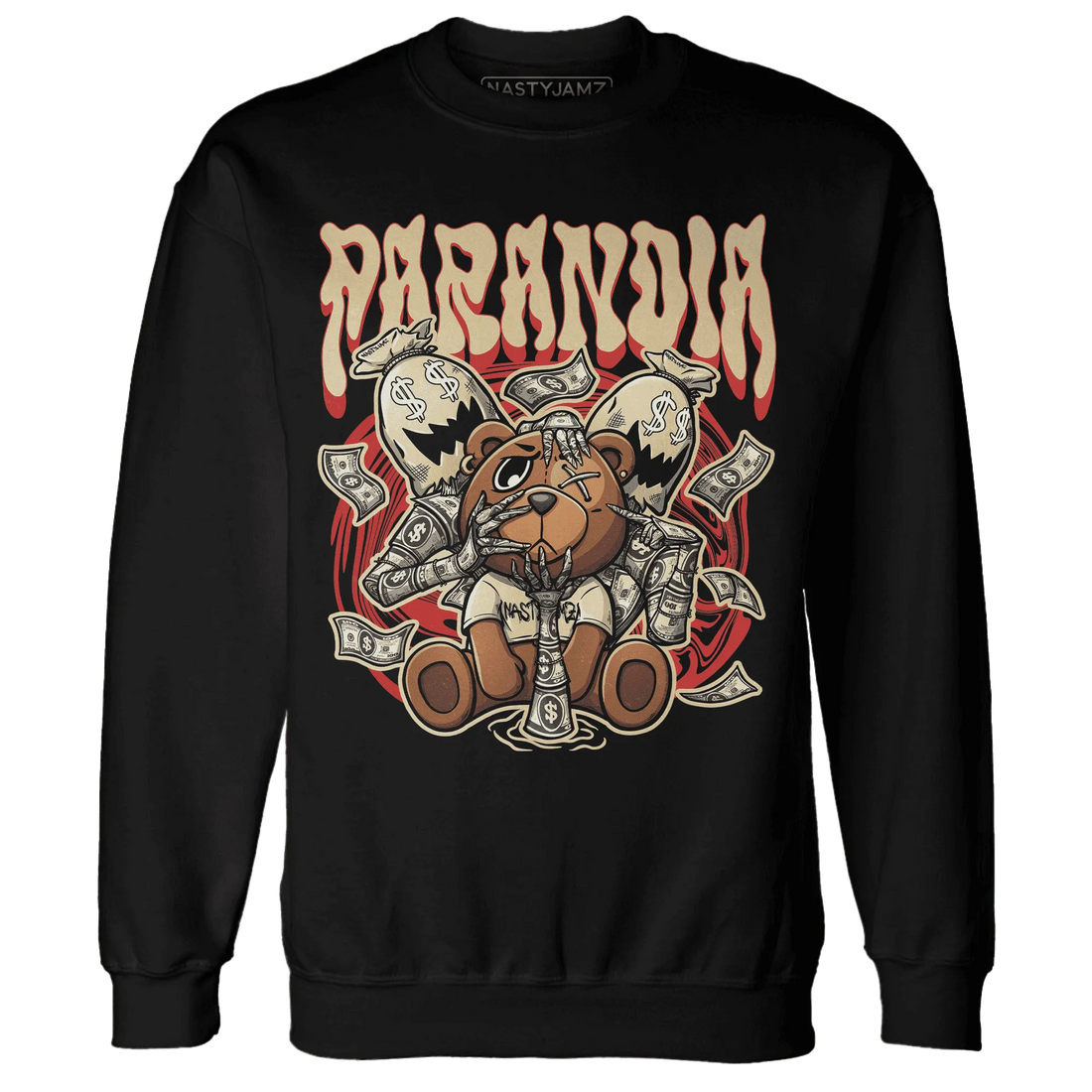 Dunk-Strawberry-Waffle-NastyJamz-Sweatshirt-Match-Paranoia-Money-BER