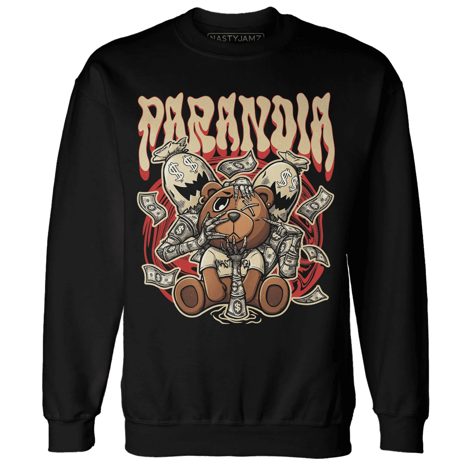 Dunk-Strawberry-Waffle-NastyJamz-Sweatshirt-Match-Paranoia-Money-BER