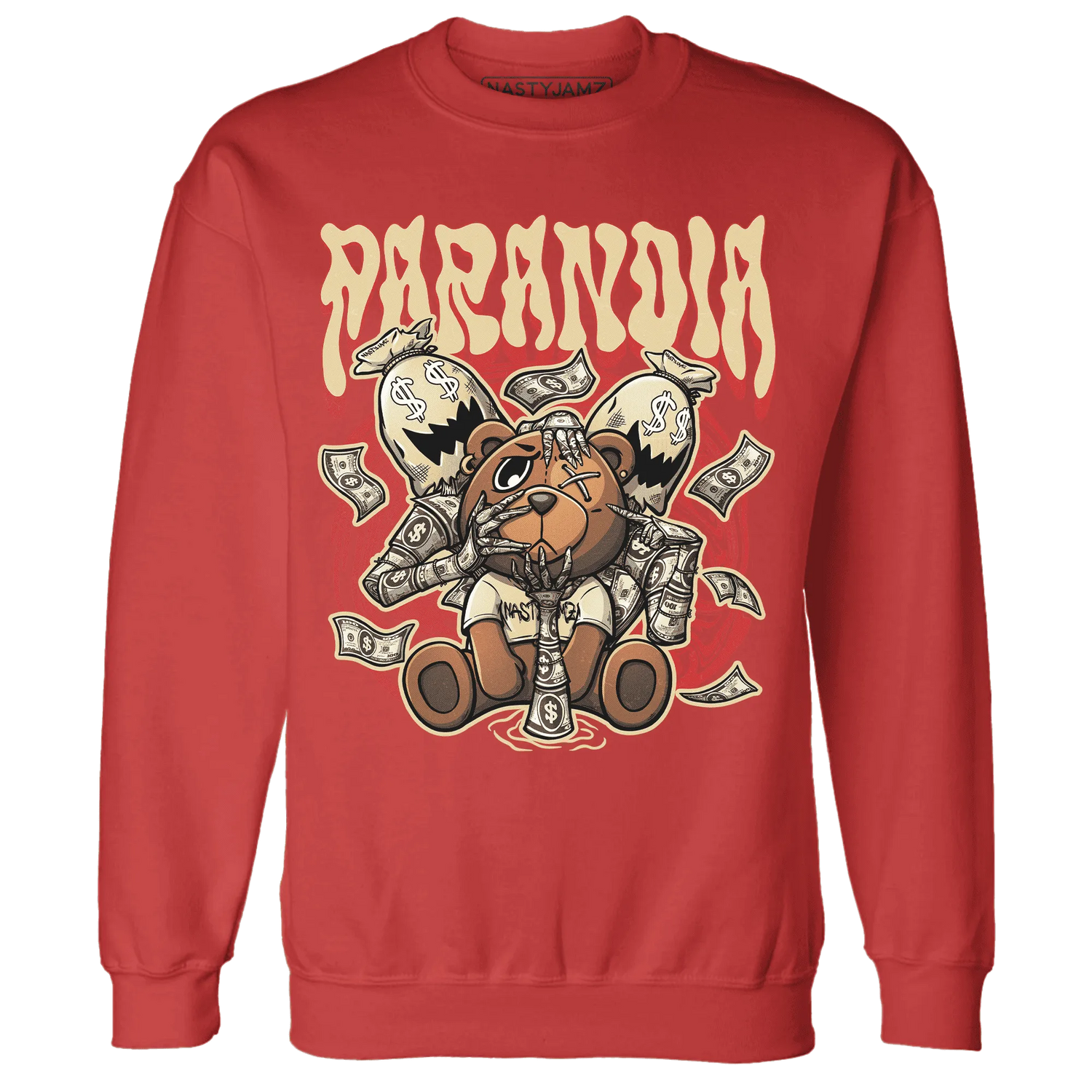Dunk-Strawberry-Waffle-NastyJamz-Sweatshirt-Match-Paranoia-Money-BER