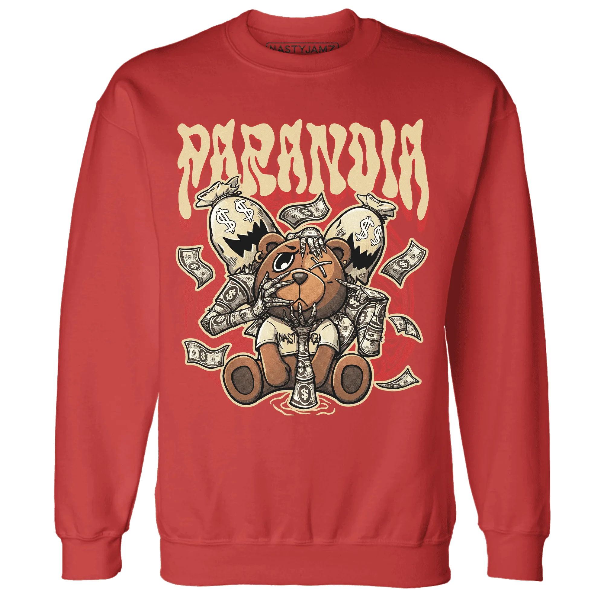 Dunk-Strawberry-Waffle-NastyJamz-Sweatshirt-Match-Paranoia-Money-BER