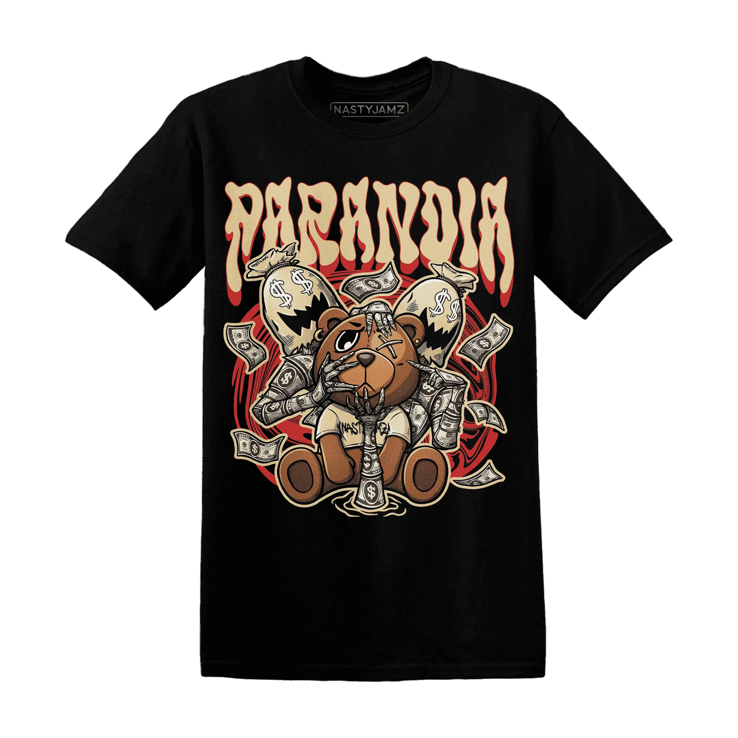 Dunk-Strawberry-Waffle-NastyJamz-T-Shirt-Match-Paranoia-Money-BER