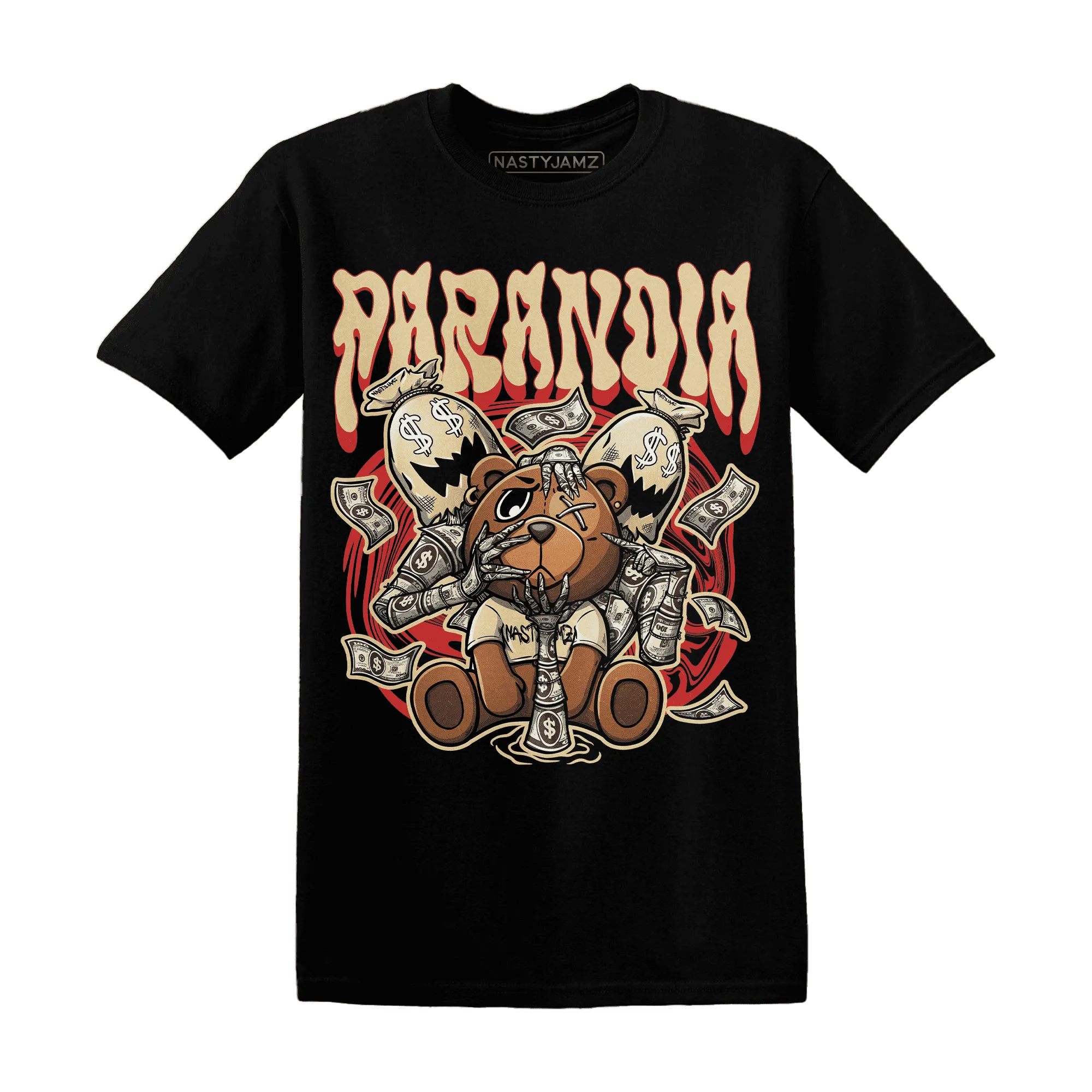 Dunk-Strawberry-Waffle-NastyJamz-T-Shirt-Match-Paranoia-Money-BER