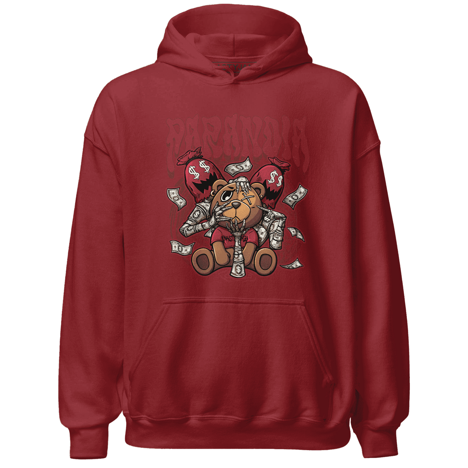 Jordan 12 Cherry Hoodie Match Paranoia Money BER - NastyJamz