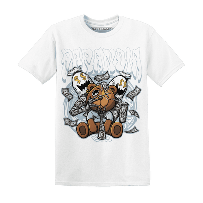 Blue Grey 13s T Shirt Match Paranoia Money BER - NastyJamz
