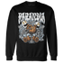 Blue Grey 13s Sweatshirt Match Paranoia Money BER - NastyJamz