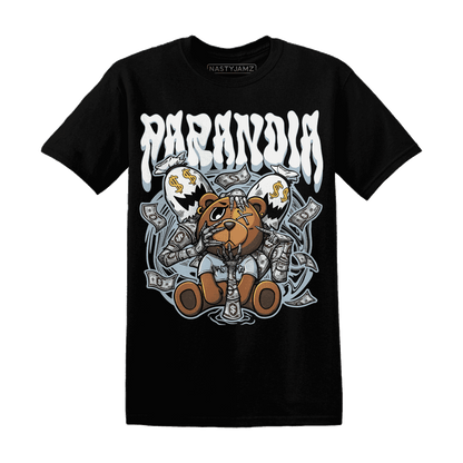 Blue Grey 13s T Shirt Match Paranoia Money BER - NastyJamz