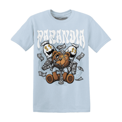 Blue Grey 13s T Shirt Match Paranoia Money BER - NastyJamz