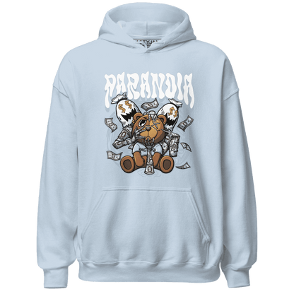 Jordan 13 Blue Grey Hoodie Match Paranoia Money BER - NastyJamz