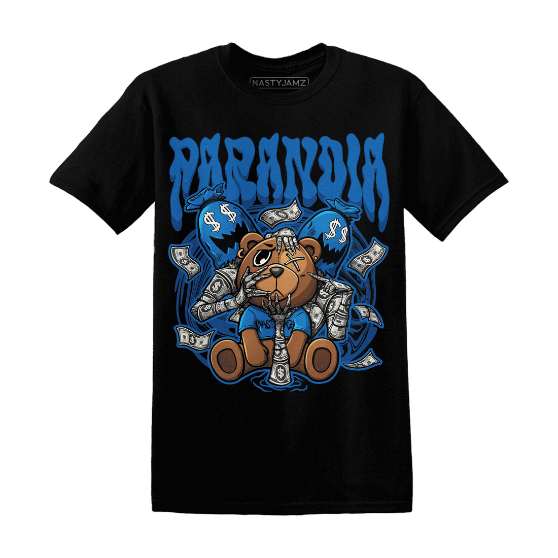 Royal Reimagined 1s T Shirt Match Paranoia Money BER - NastyJamz