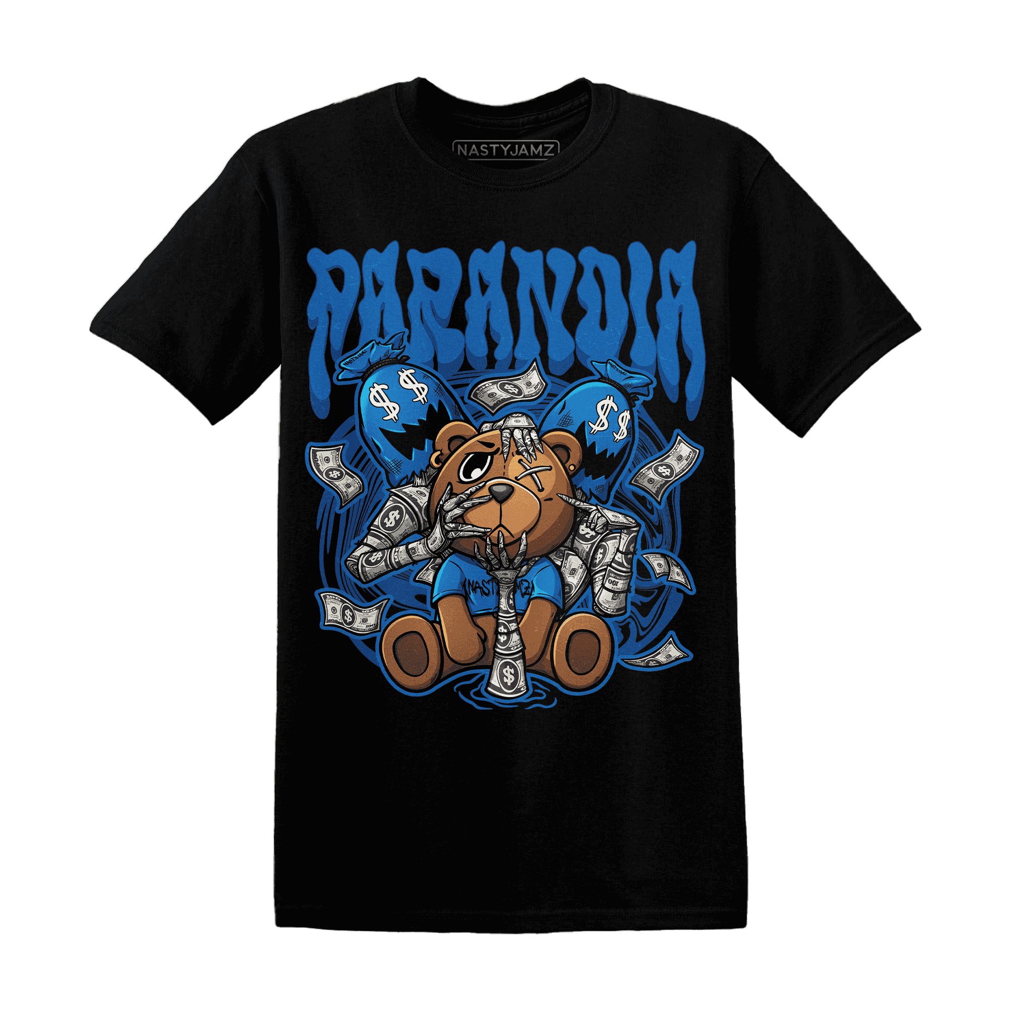 Royal Reimagined 1s T Shirt Match Paranoia Money BER - NastyJamz