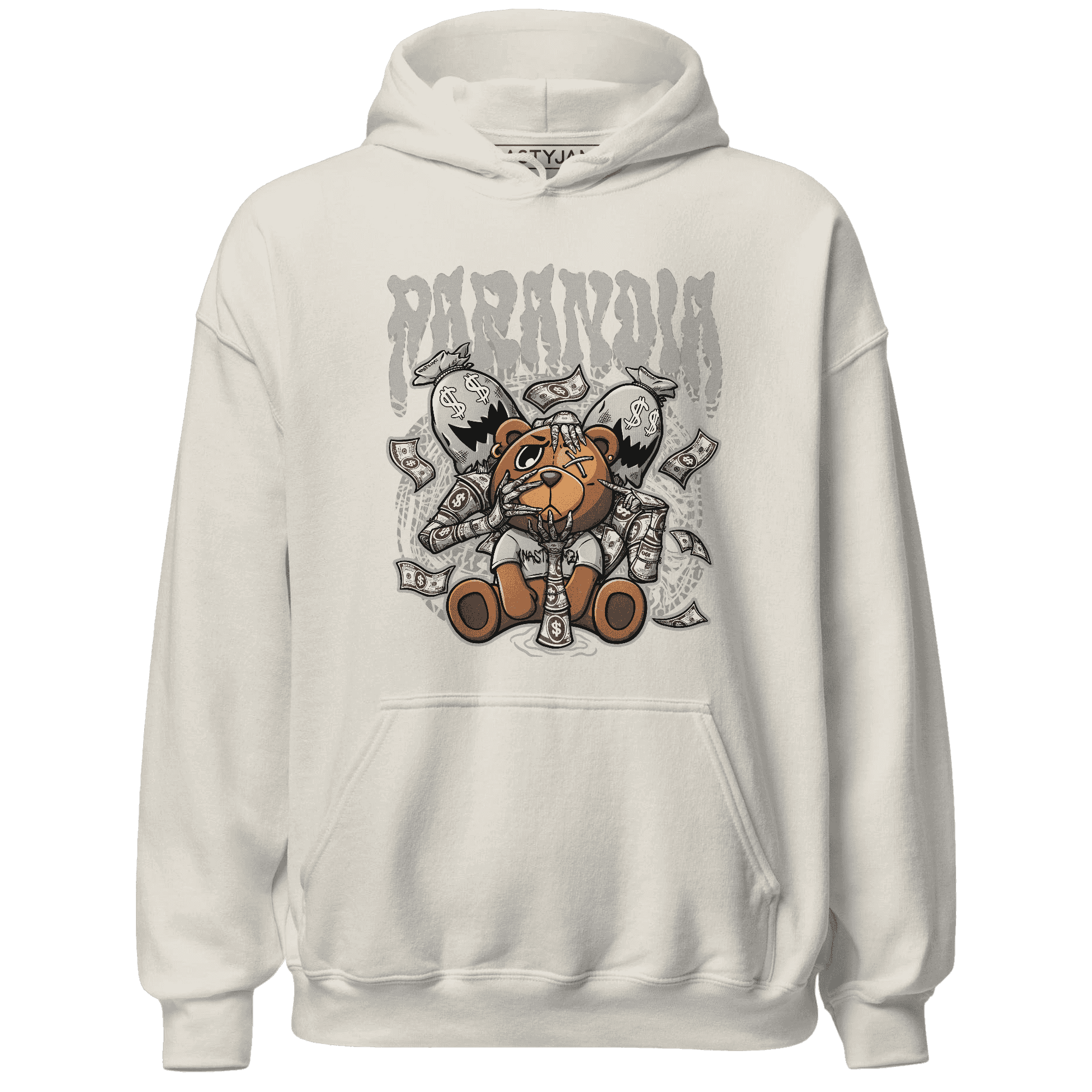 Jordan 3 Craft Ivory Hoodie Match Paranoia Money BER - NastyJamz