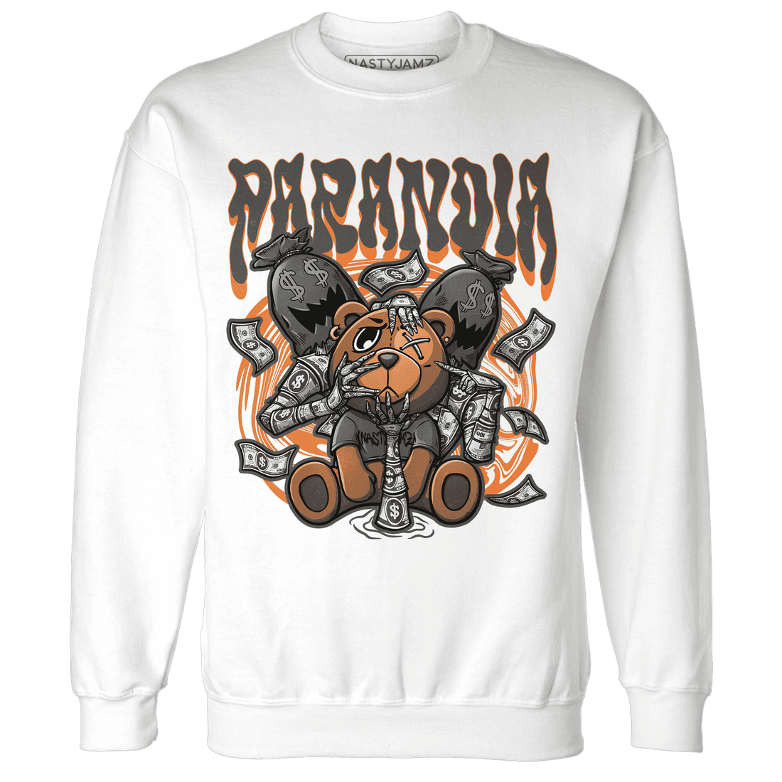 Fear Pack 3s Sweatshirt Match Paranoia Money BER - NastyJamz