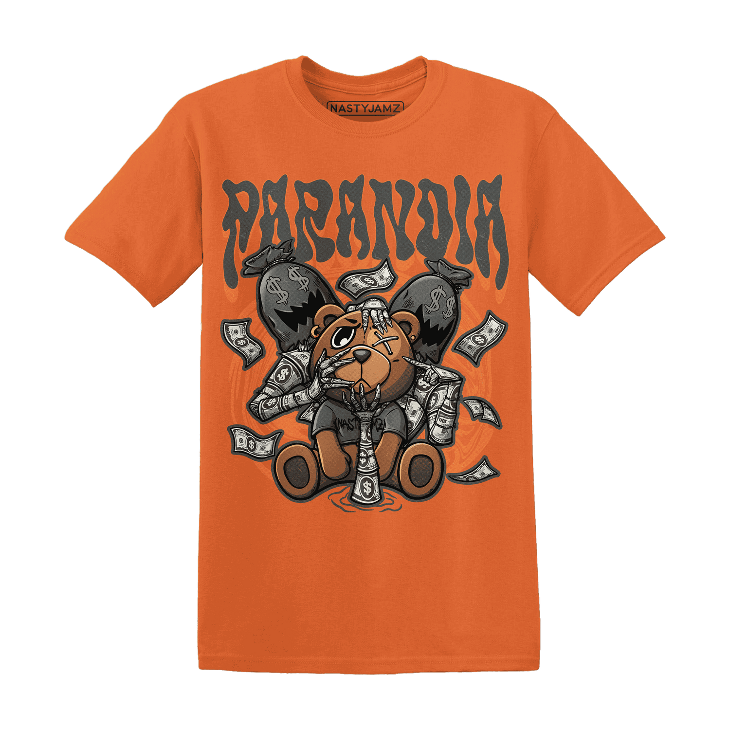 Fear Pack 3s T Shirt Match Paranoia Money BER - NastyJamz