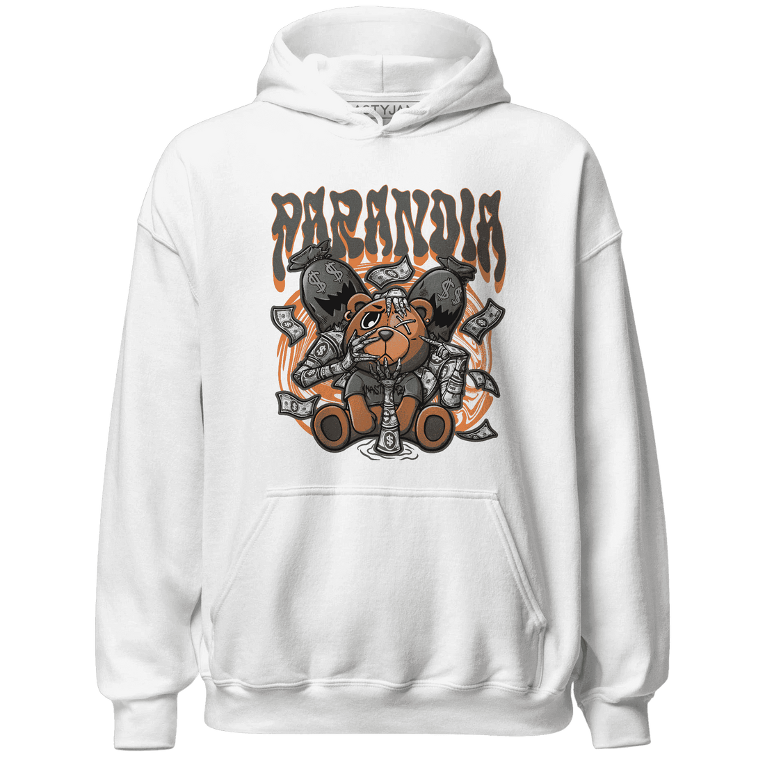 Jordan 3 Fear Pack Hoodie Match Paranoia Money BER - NastyJamz