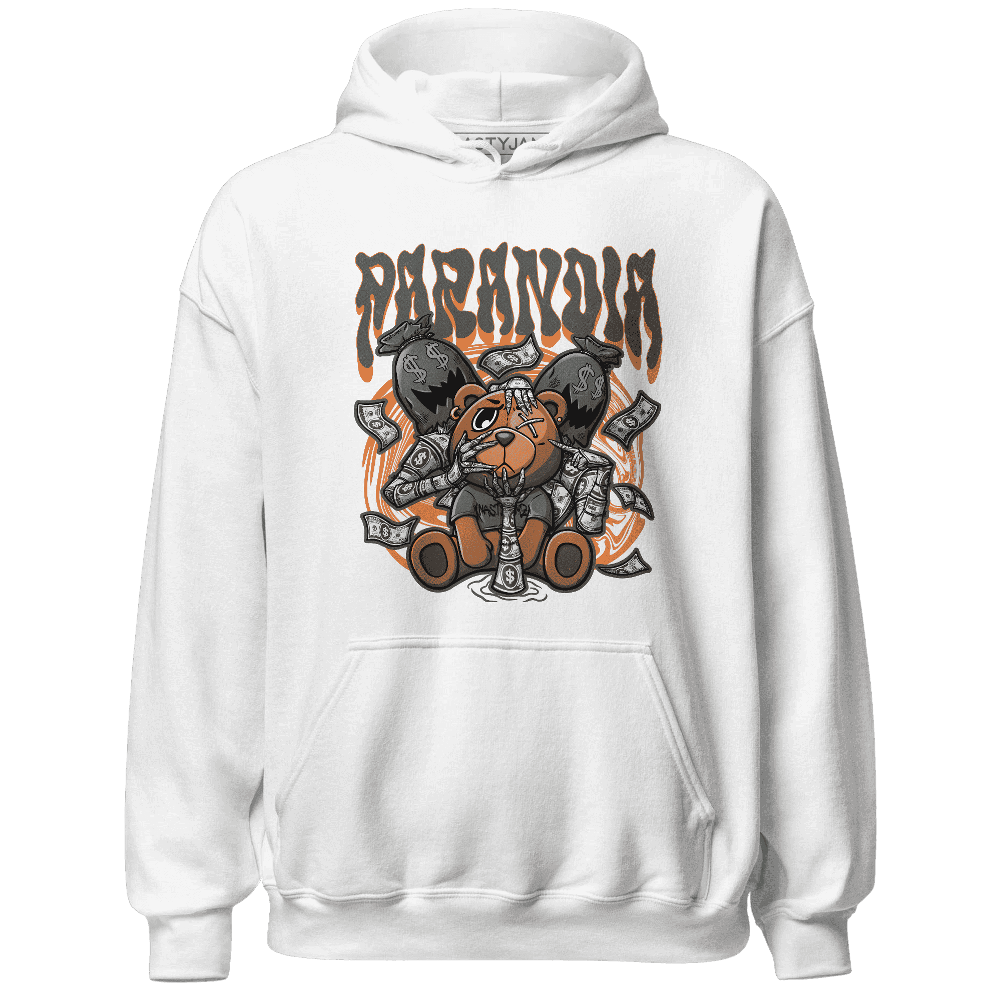 Jordan 3 Fear Pack Hoodie Match Paranoia Money BER - NastyJamz
