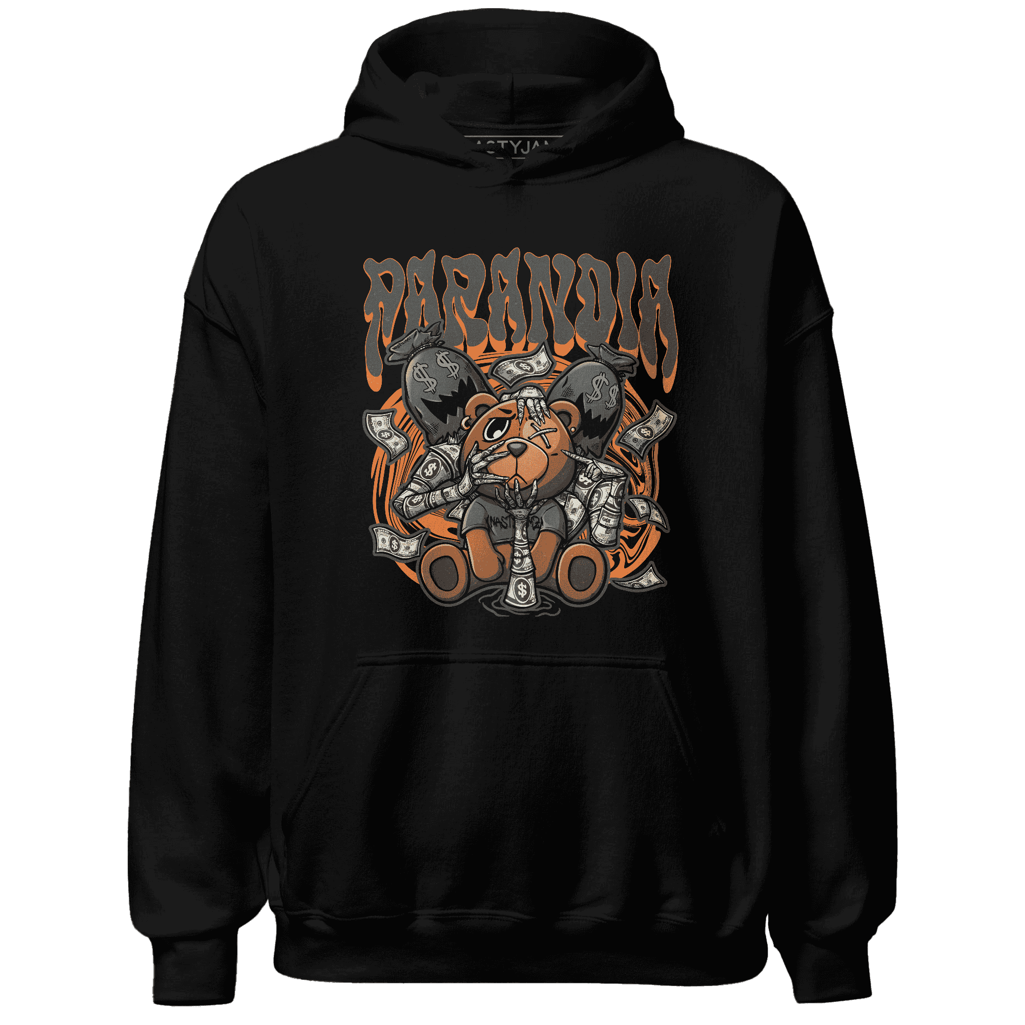 Jordan 3 Fear Pack Hoodie Match Paranoia Money BER - NastyJamz