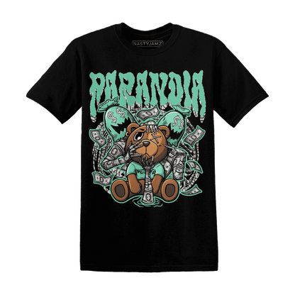 Green Glow 3s T Shirt Match Paranoia Money BER - NastyJamz