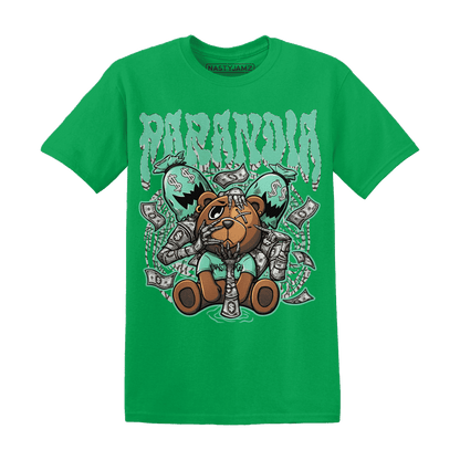 Green Glow 3s T Shirt Match Paranoia Money BER - NastyJamz