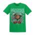 Green Glow 3s T Shirt Match Paranoia Money BER - NastyJamz