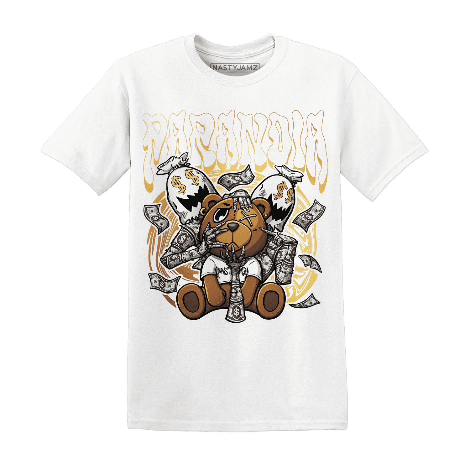 Sail 4s T Shirt Match Paranoia Money BER - NastyJamz