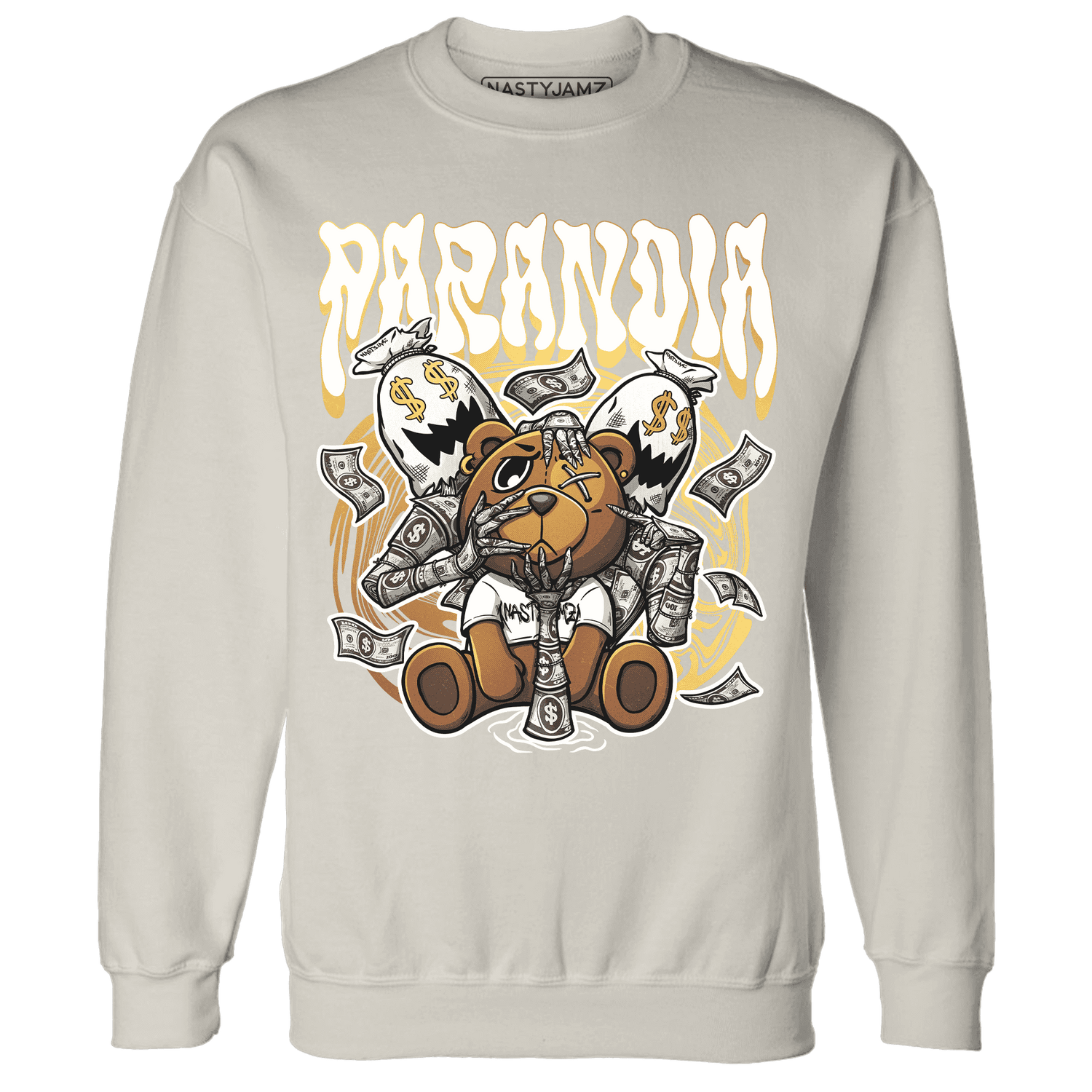 Sail 4s Sweatshirt Match Paranoia Money BER - NastyJamz